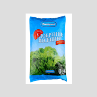 Удобрение органоминеральное в гранулах Огородник&reg;  Весеннее 0,9кг. (20шт.)