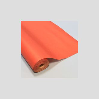 Цветная упаковочная крафт бумага Красный (RIBBED) 0.7 x 60м