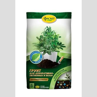 Почвогрунт Цветочное счастье&reg; Декоративно-лиственные Универсальный 5л.