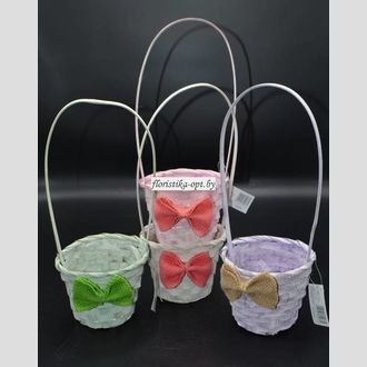 Корзина плетеная FD8374 для цветов и подарков