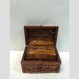 Сундук сувенирный JD013-385 набор 2 шт