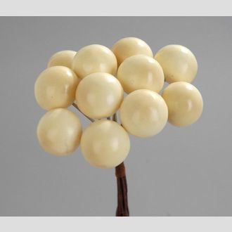 Код QXL3463 Большие цветные шары 12шт, 10 см Цвет крем