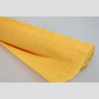 Бумага гофрированная 576 светло-оранжевый