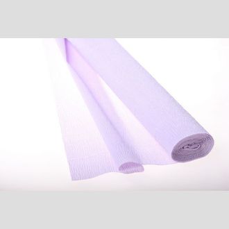 Бумага гофрированная 592 светло-сиреневый