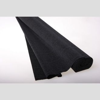 Бумага гофрированная 602 чёрная