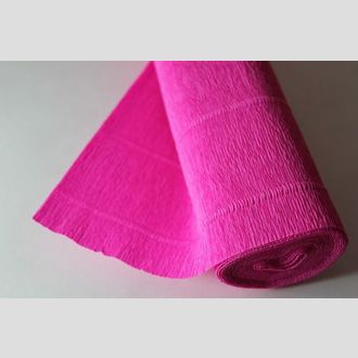 Бумага гофрированная 551 ярко-розовый