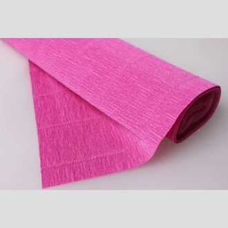 Бумага гофрированная 550 розовый