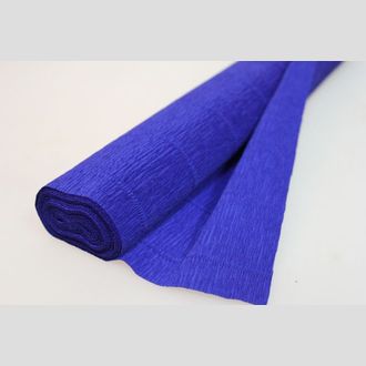 Бумага гофрированная 555 тёмно-синий