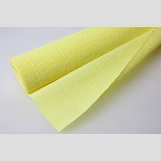 Бумага гофрированная 574 жёлтый