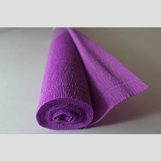 Бумага гофрированная 590 ярко-сиреневый