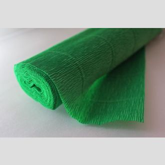 Бумага гофрированная 563 зелёный