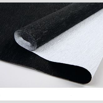 Бумага гофрированная (креп) металлизированная 809