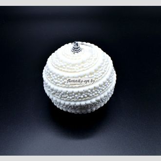 Елочные шары пенопластовые