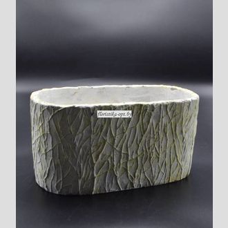 Кашпо керамическое неглазурованное 01