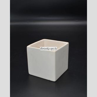 Кашпо керамическое неглазурованное 08