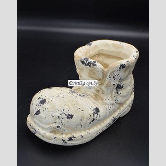 Кашпо керамическое неглазурованное 11